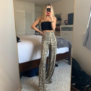 Snakeskin Pants